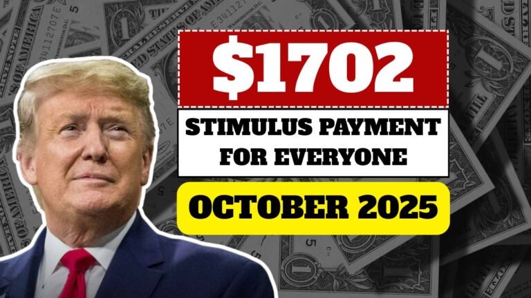$1,702 Stimulus Payment for Everyone