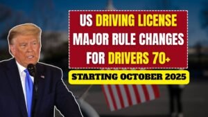 US Driving License Major Rule Changes for Drivers 70+ Starting October 2025