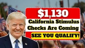 $1,130 California Stimulus Checks Are Coming – See If You Qualify!