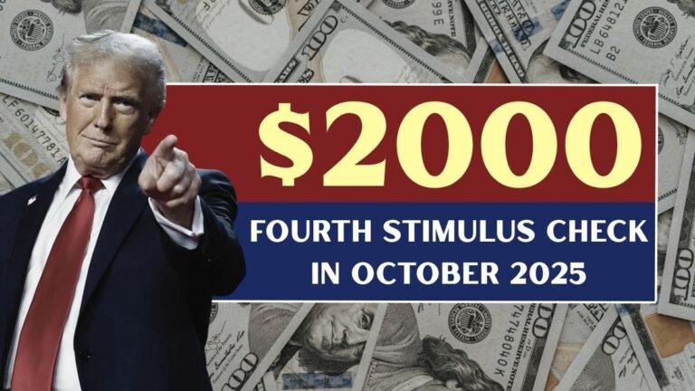 $2000 Fourth Stimulus Check in October 2025