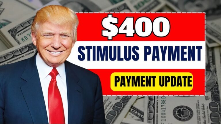 $400 Stimulus Payment Update – Who Gets It and When Payments Will Arrive