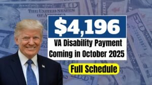 $4,196 VA Disability Payment Coming in October 2025 – Eligibility and Full Schedule