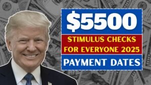 $5500 Stimulus Checks 2025: Stimulus for Everyone? Eligibility & Payment Dates