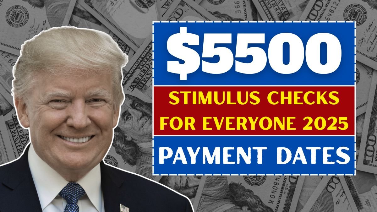 $5500 Stimulus Checks 2025