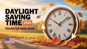 Daylight Saving Time 2025: Clocks Set to Fall Back Sooner This Year in the United States