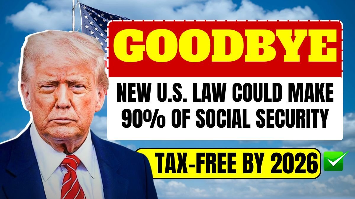 Goodbye Taxes New U.S. Law Could Make 90% of Social Security Payments Tax-Free by 2026