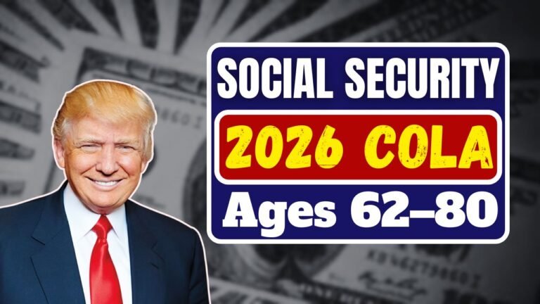 Social Security 2026 COLA: How Much Your Benefits Could Rise at Ages 62–80