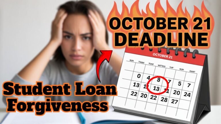 Student Loan Forgiveness Is Back: What Borrowers Need to Know Before Oct. 21