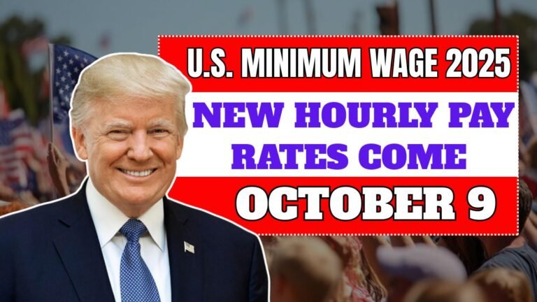 U.S. Minimum Wage Increase 2025: New Hourly Pay Rates Effective October 9