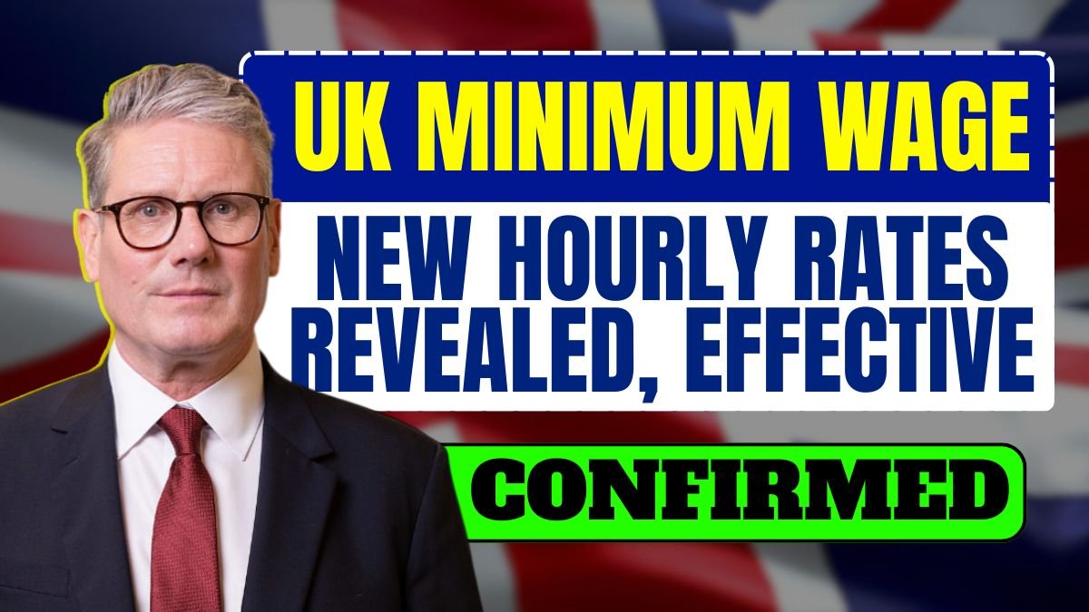 UK Minimum Wage Increase 2025 Confirmed: New Hourly Rates Revealed, Effective from 18 October 2025